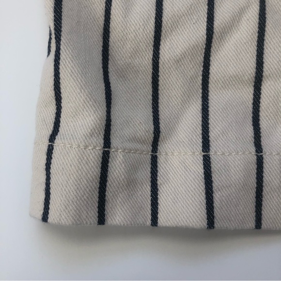 Madewell Emmett high rise button front striped shorts! - Picture 10 of 11